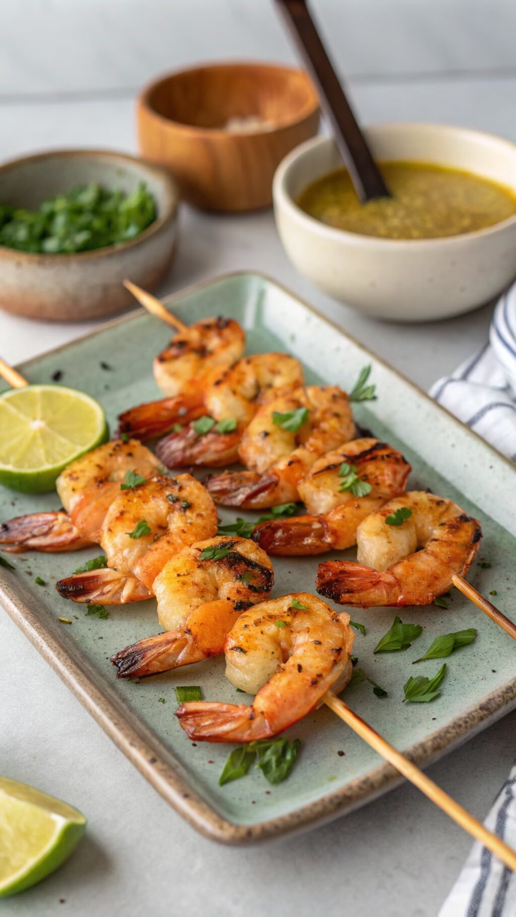 Grilled Shrimp Skewers