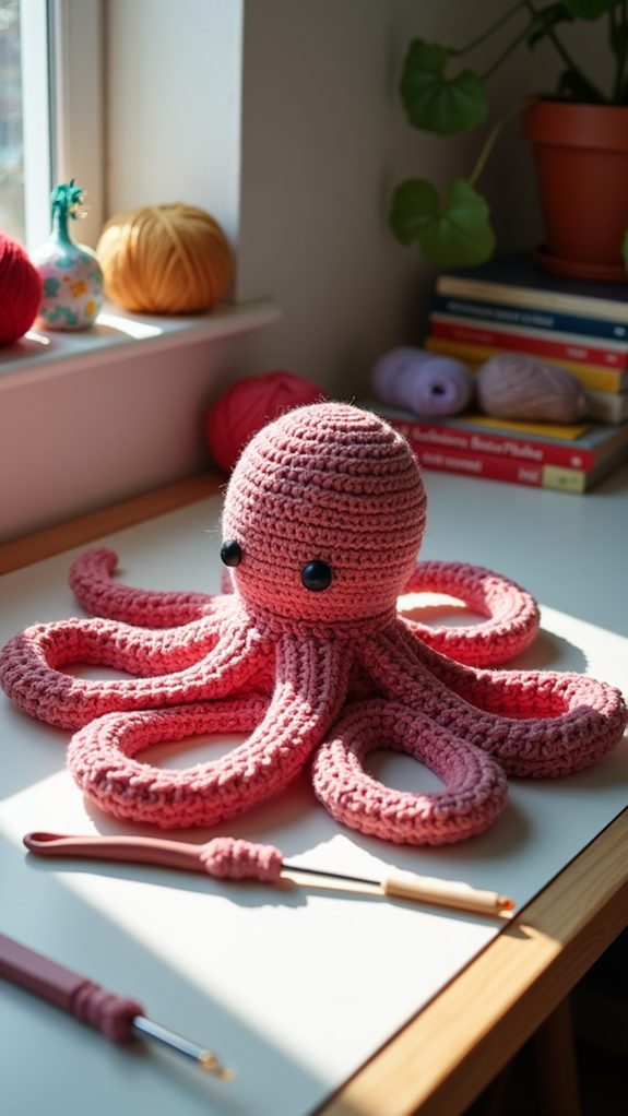 lifelike octopus artistic representation