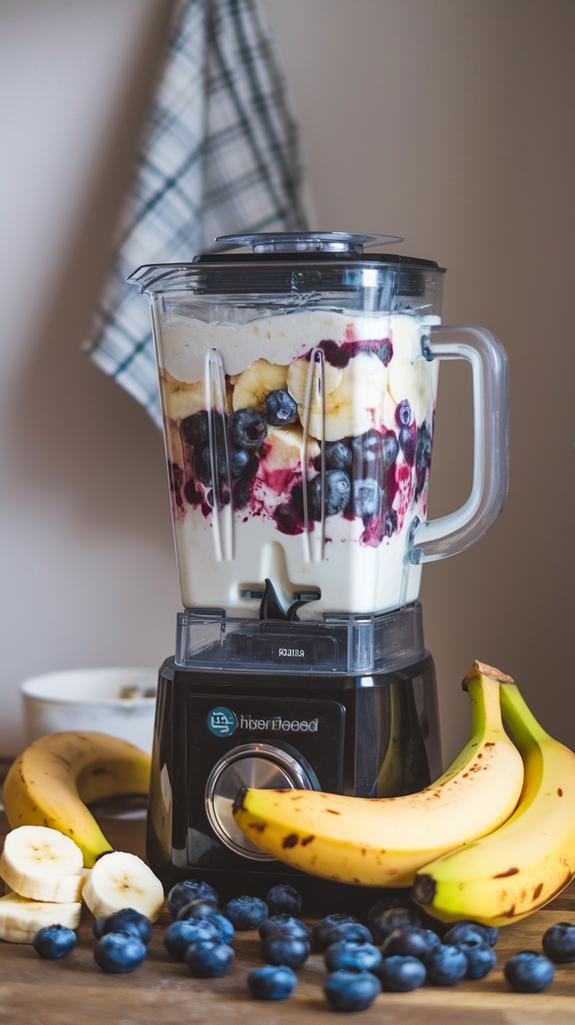 mixing ingredients thoroughly together