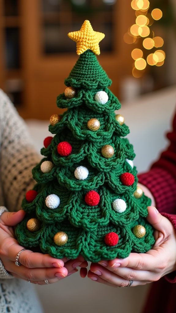multi dimensional crochet design