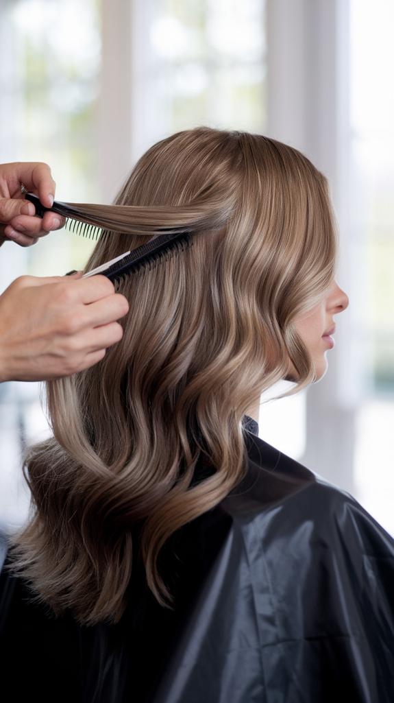 natural looking highlights maintenance
