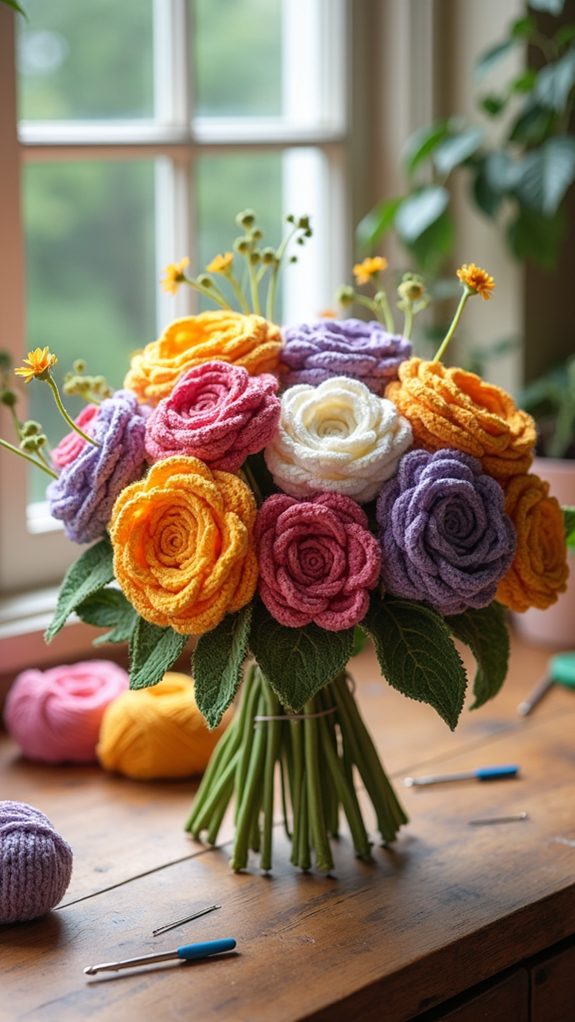 nature s vibrant floral arrangement