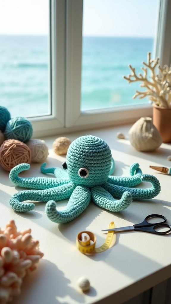 ocean inspired octopus decor