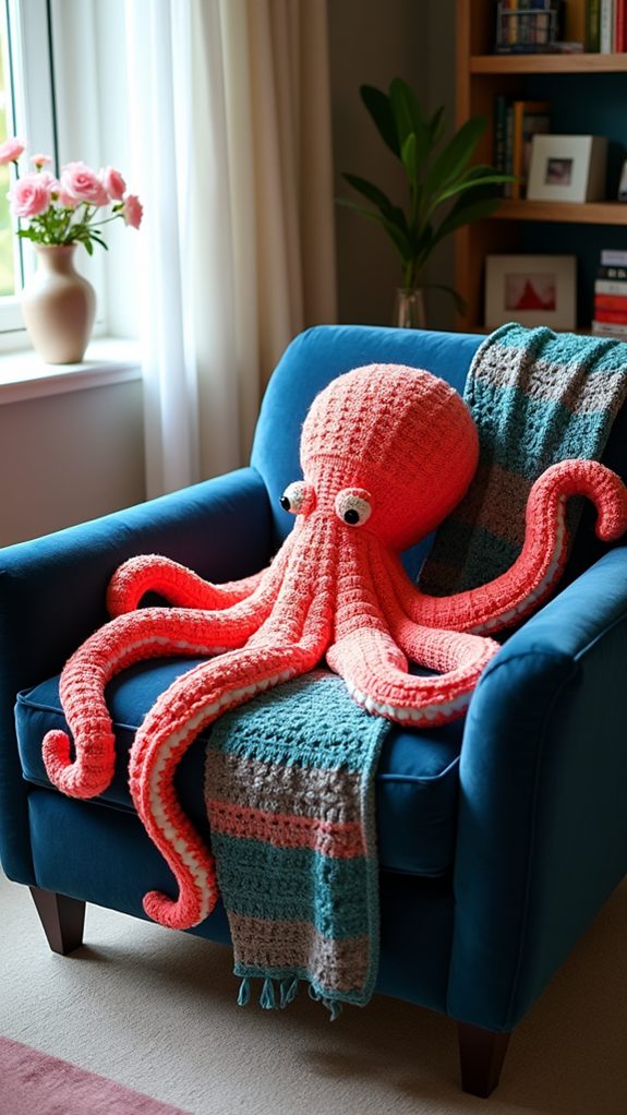 octopus blanket crochet kits