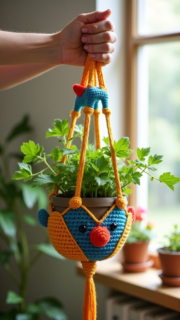 playful animal hanger design