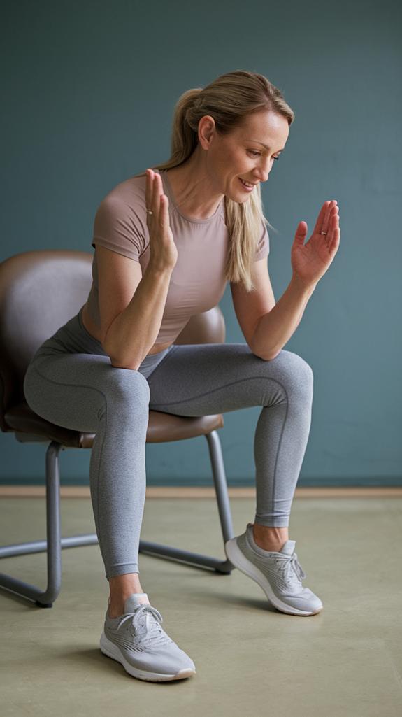 rocking motion exercise technique