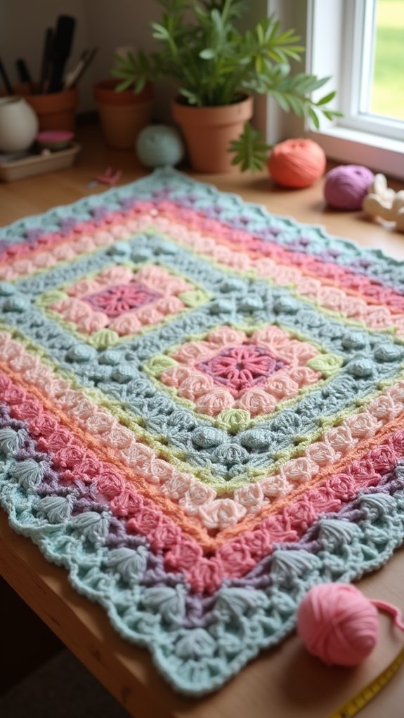 simple corner to corner blanket
