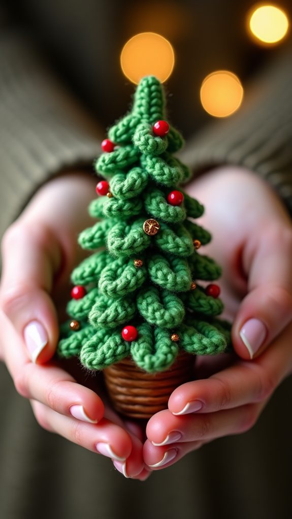 small handmade holiday decoration