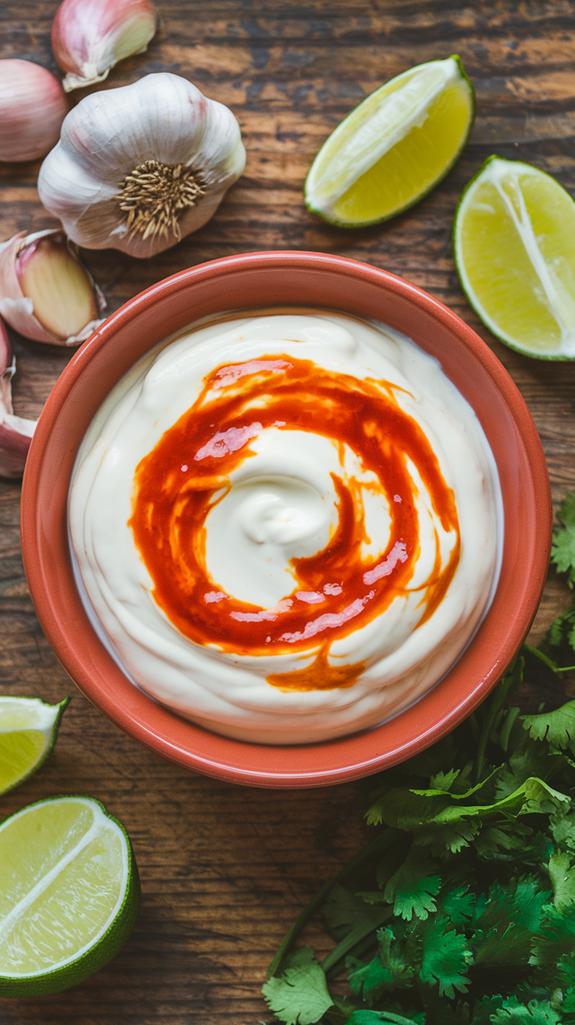 sriracha mayo preparation steps