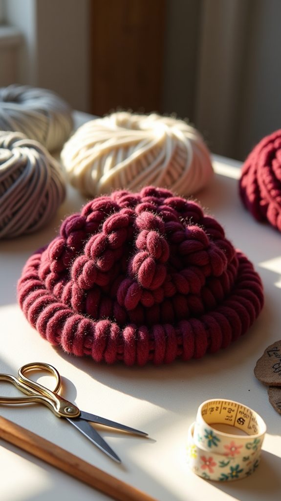 stylish knit winter accessory