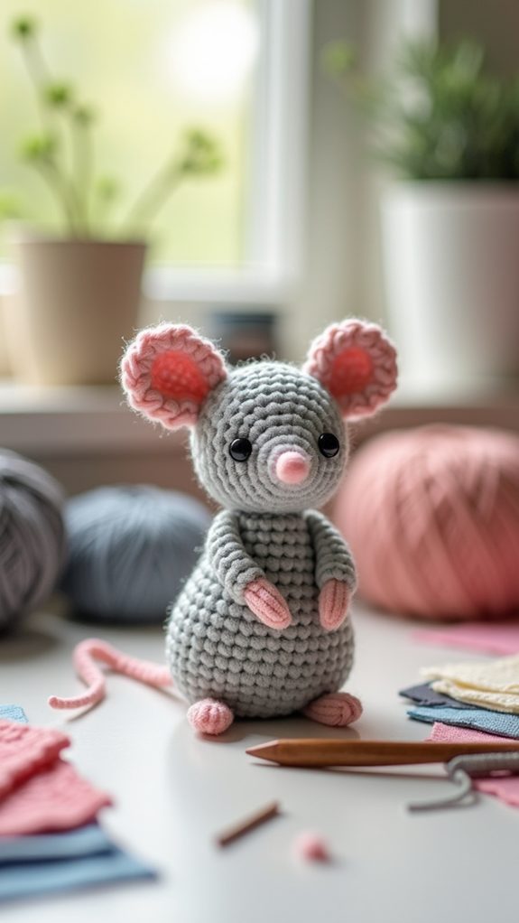 tiny rodent figurine
