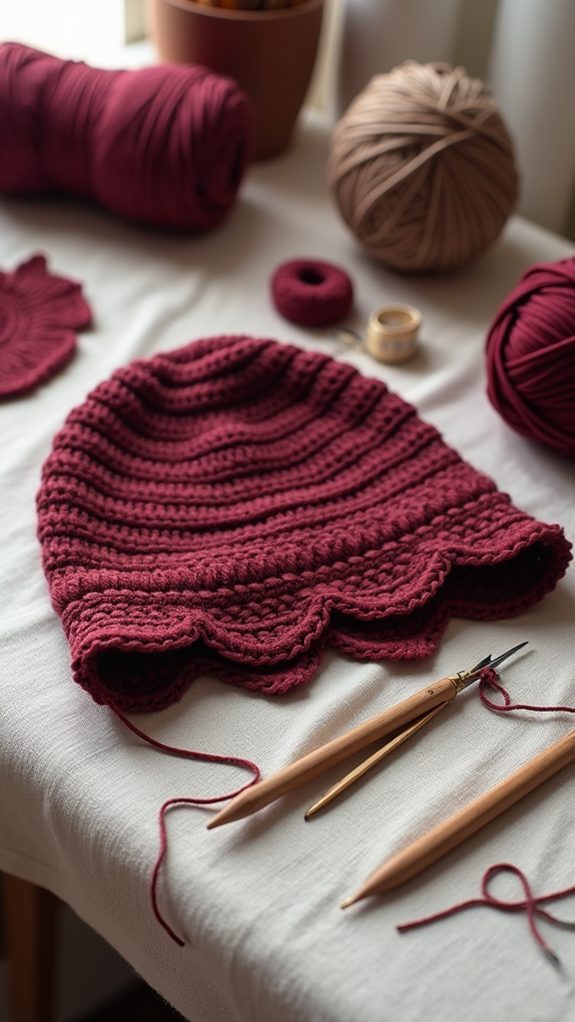 warm winter headwear accessory
