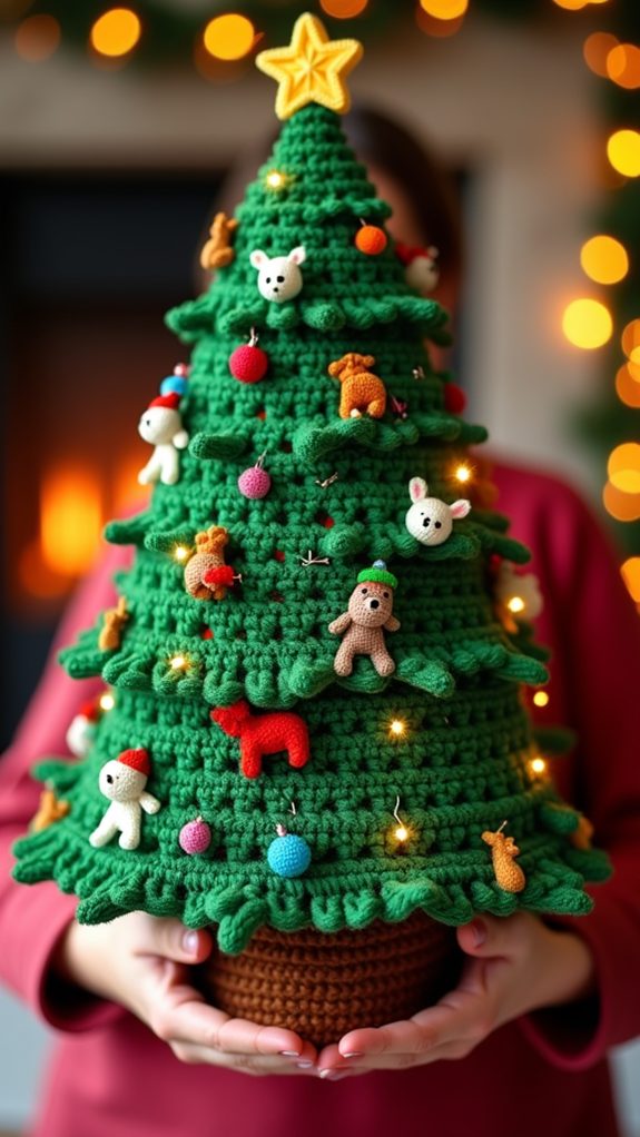 whimsical wildlife tree designs