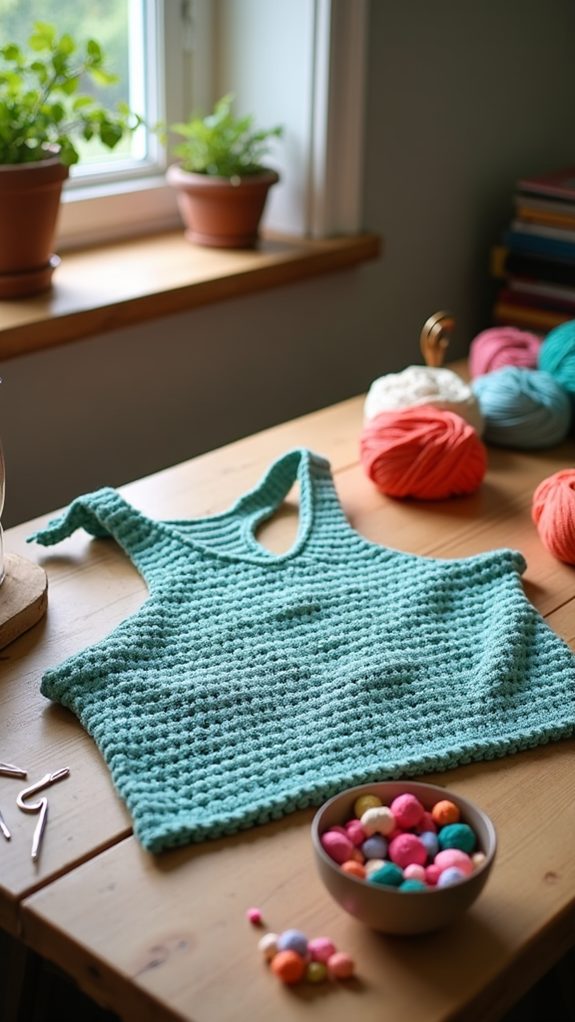 active tank crochet design