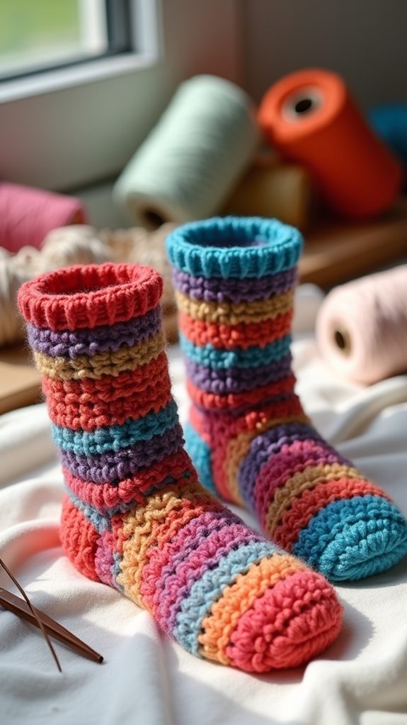 adjustable fit sock options