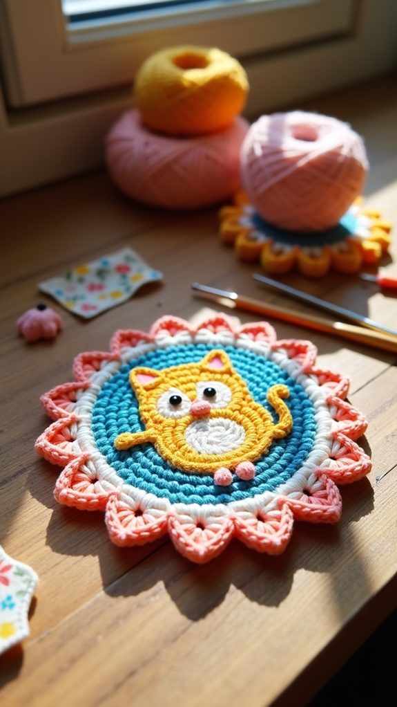 adorable animal themed coaster