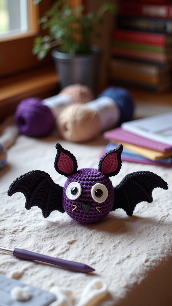 adorable bat design detail