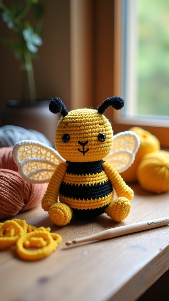 adorable bee stuffed animals