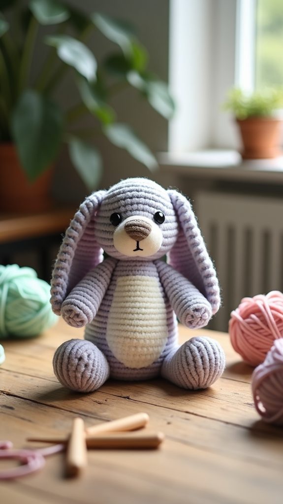 adorable crochet bunny design