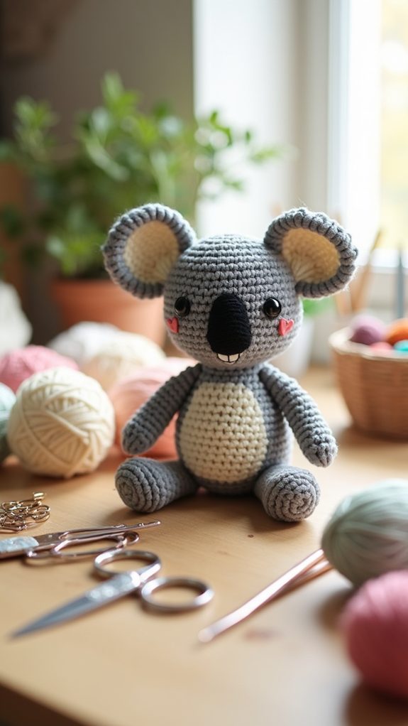 adorable koala crochet pattern