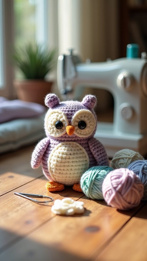 adorable nocturnal bird