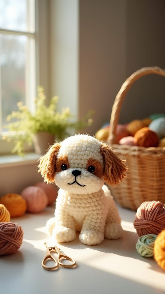adorable shih tzu plush