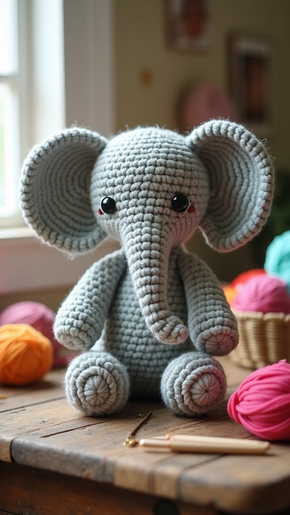 adorable soft toy elephant