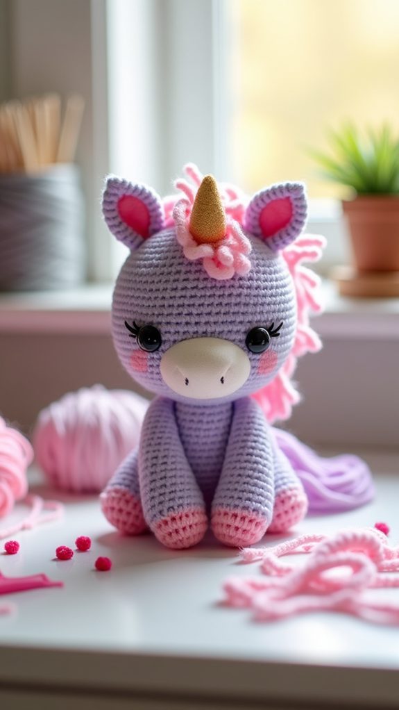adorable soft toy unicorn