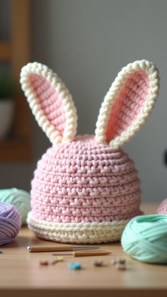 adorable springtime bunny accessory