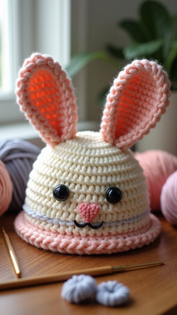 adult bunny hat size