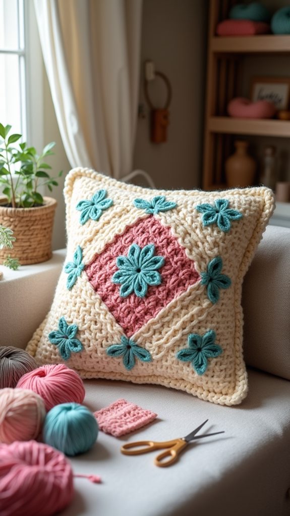artisan crafted crochet letters