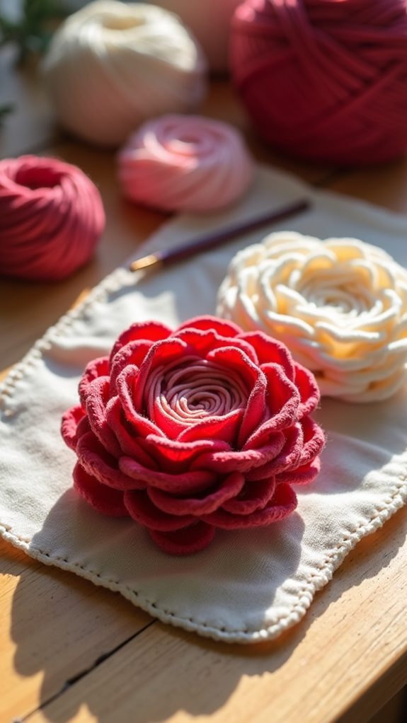 artistic floral arrangement method
