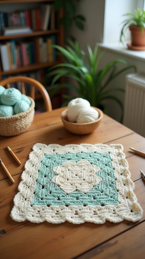 basic knitted dishcloth pattern
