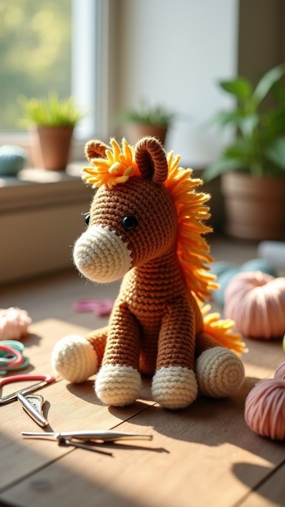 beginner crochet horse patterns