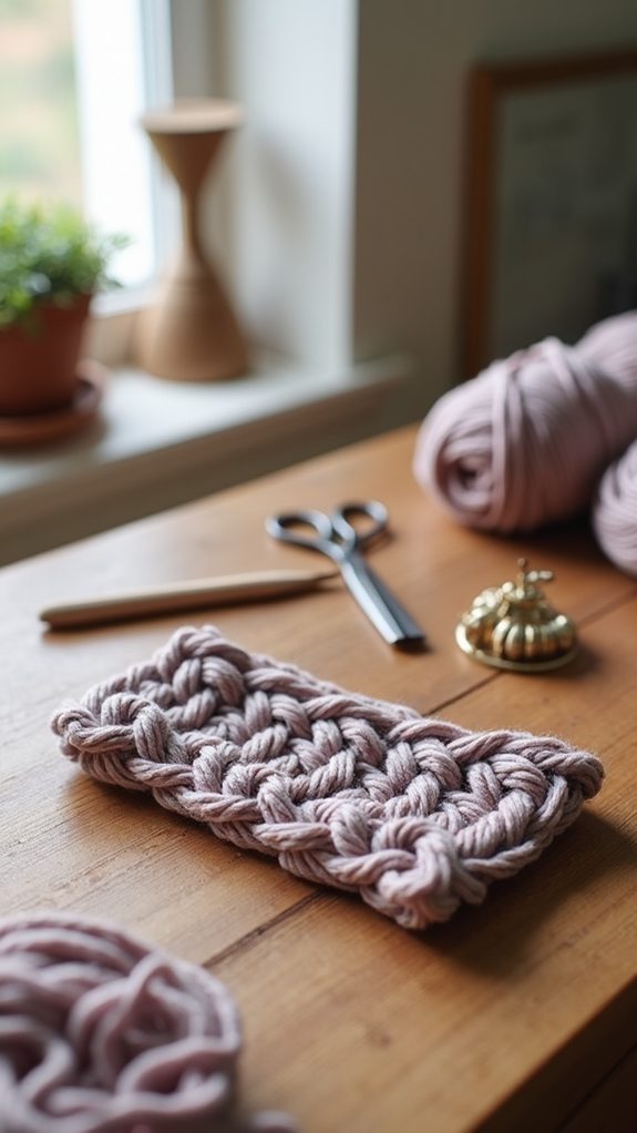 braided ear warmer accessory