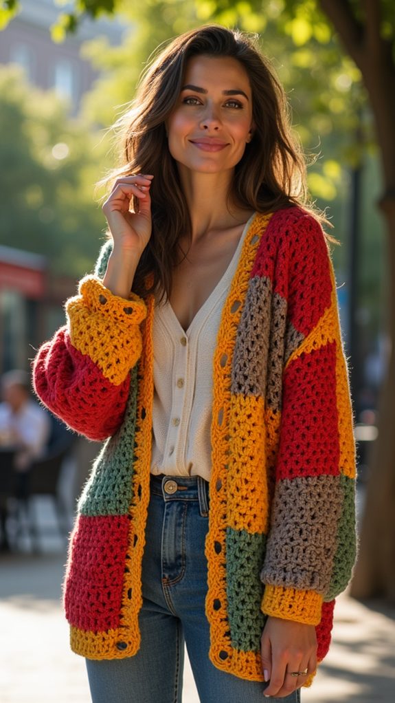 casual style vibrant hues