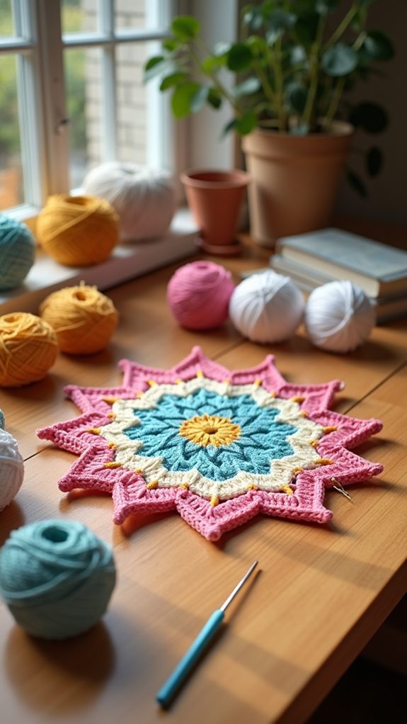 celestial inspired table decor