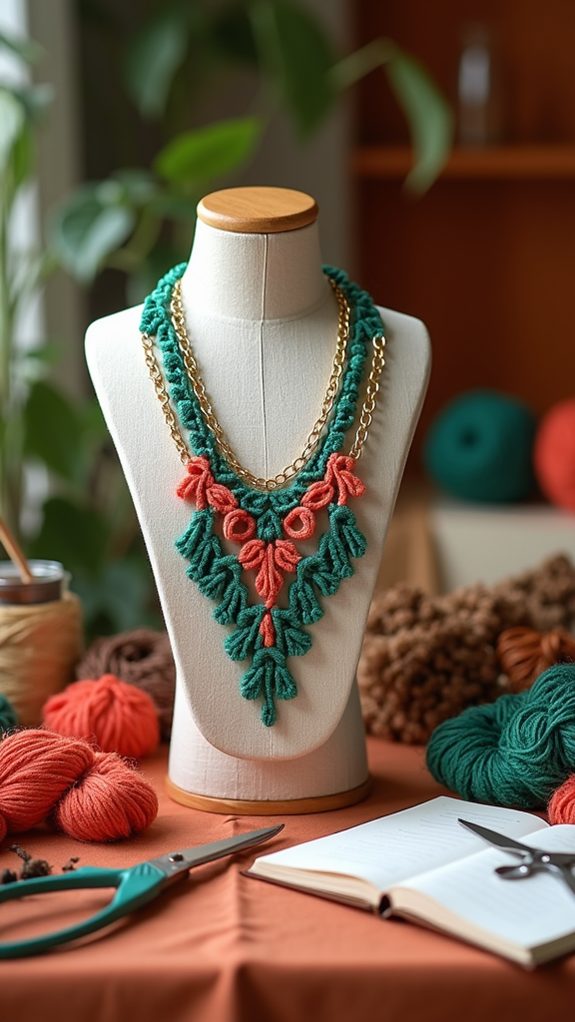chain crochet statement style