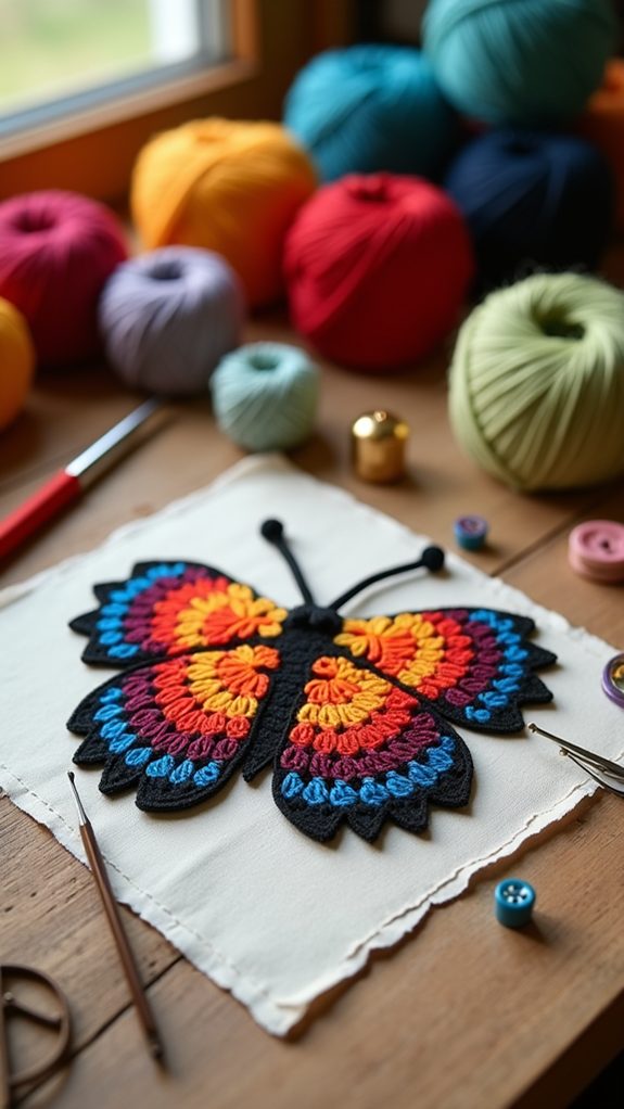 charming bug fabric design