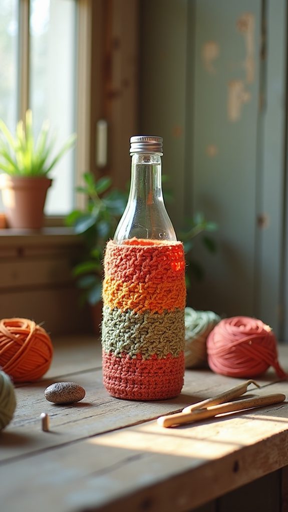 charming country crochet decor
