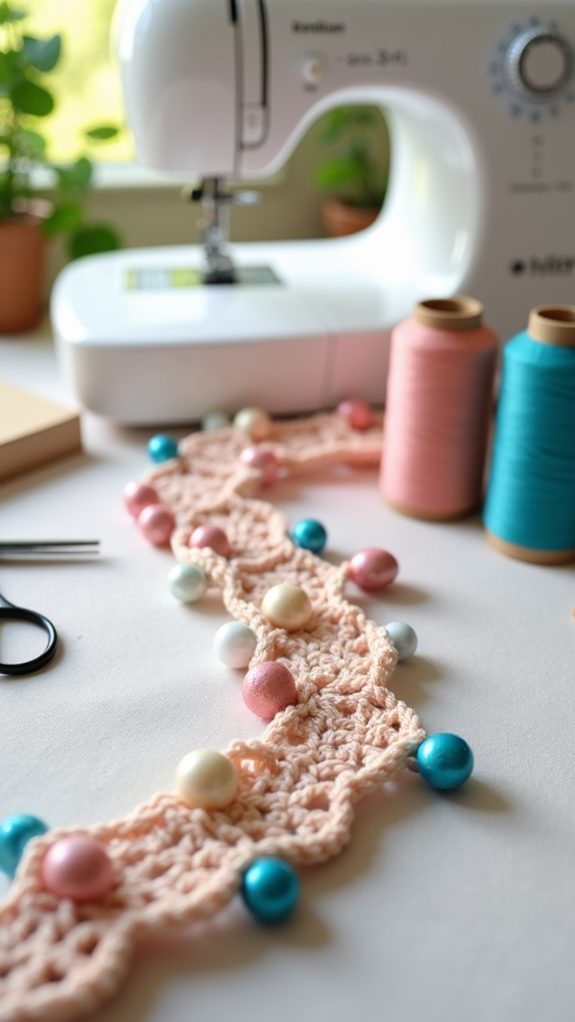 charming decorative bead strings