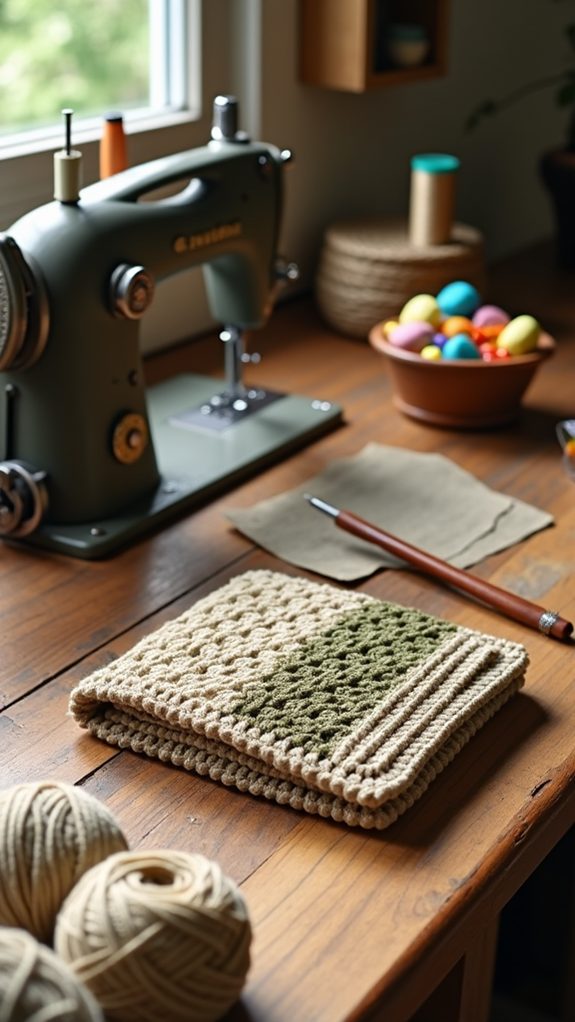 charming handcrafted crochet wallet
