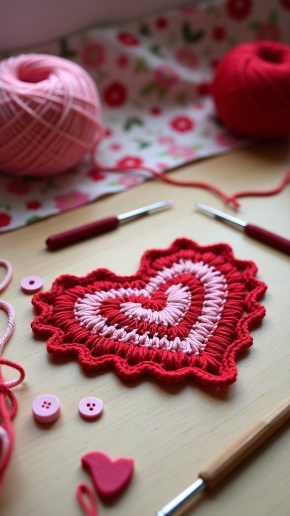 charming heart design detail