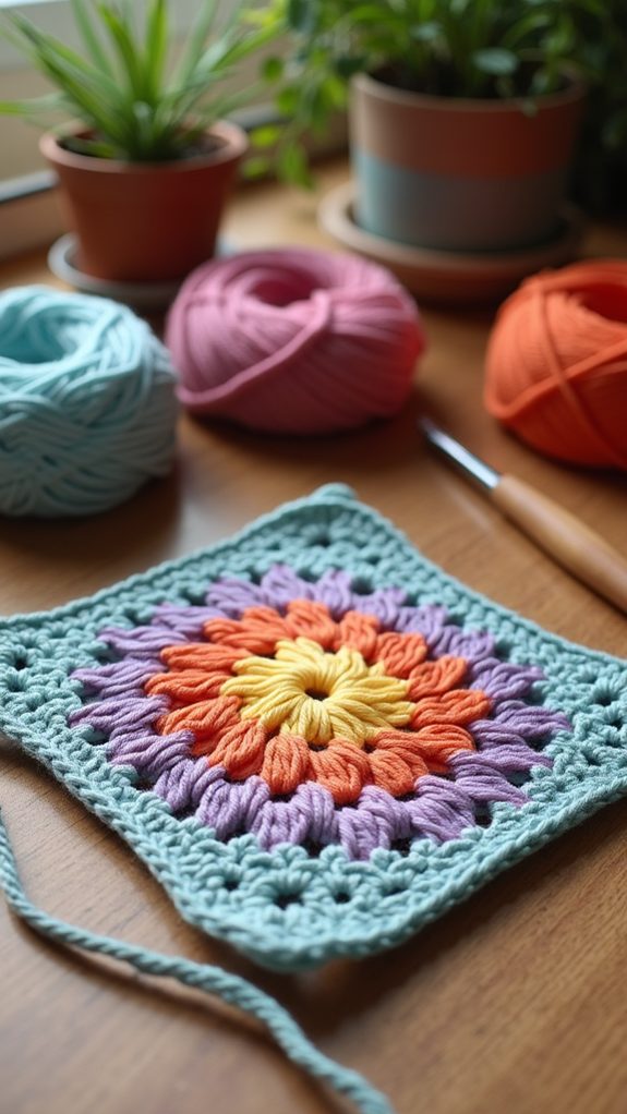 charming square throw blanket