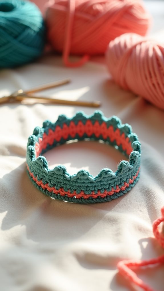 chevron design bracelet accessory