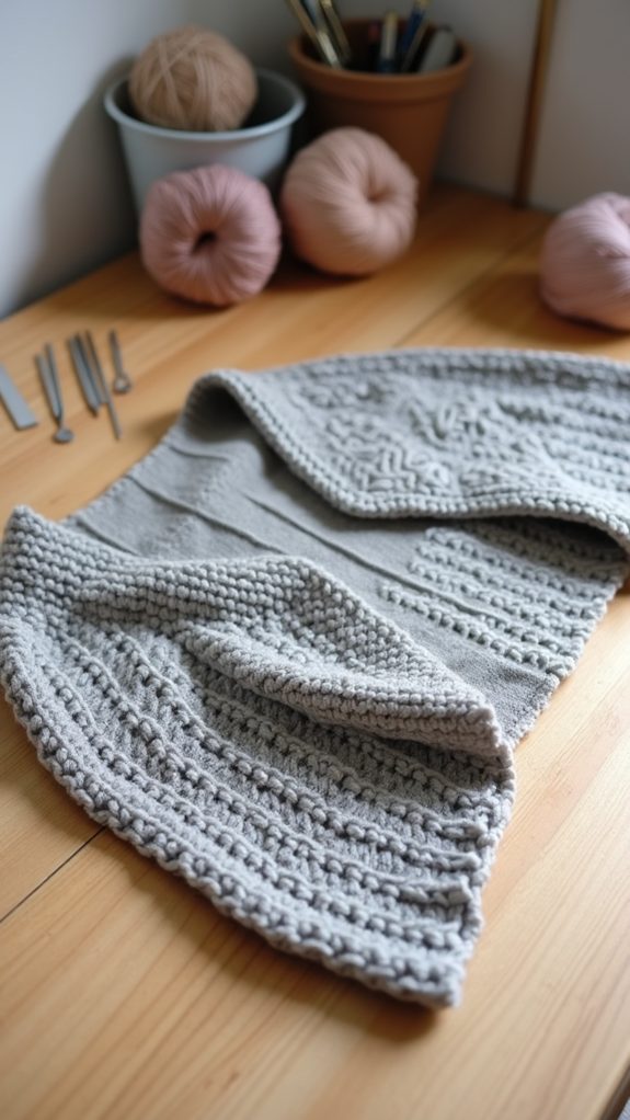 chic contemporary knit layer