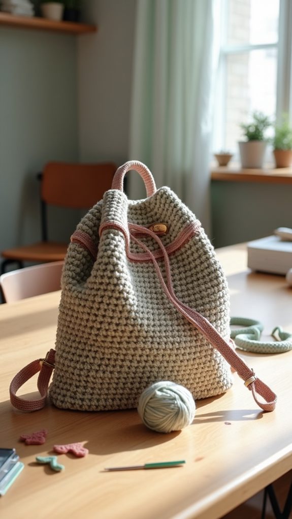 chic crochet bag design