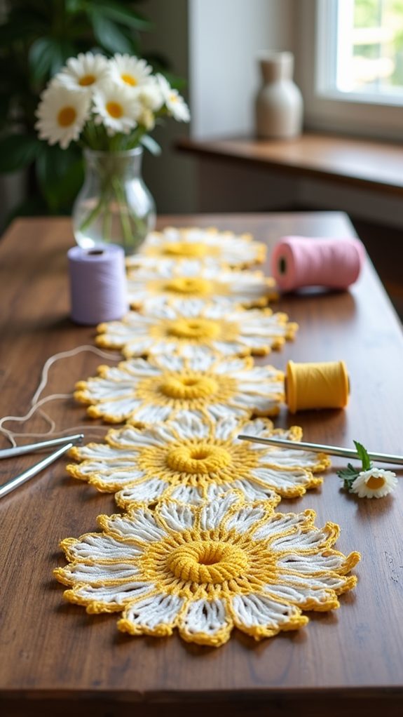 chic floral dining decor