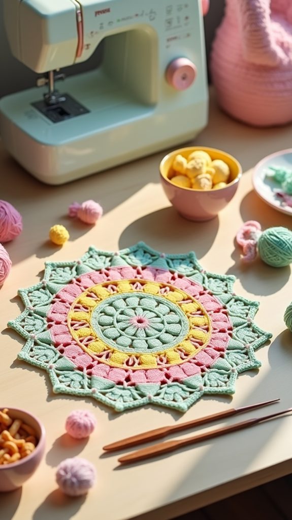 child friendly decorative doily