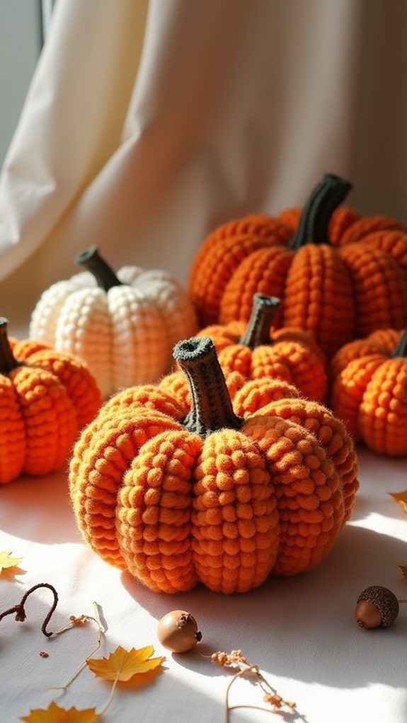 chunky pumpkin with texture